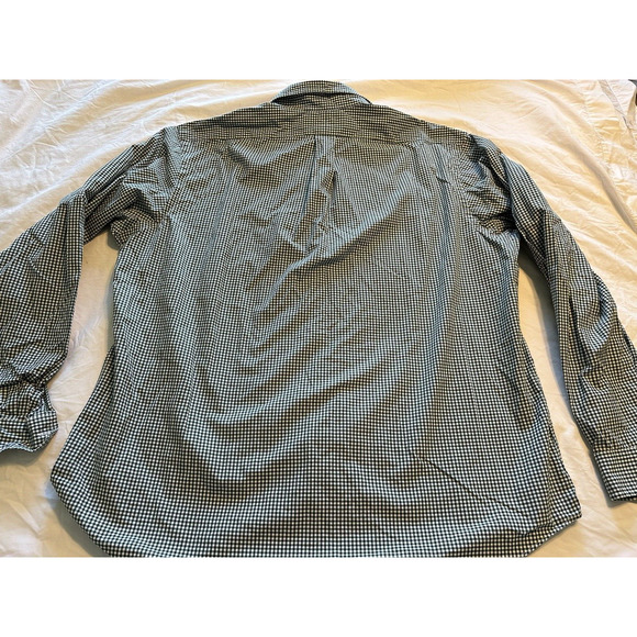 Ralph Lauren Custom Fit Hunter Green/White Check Orange Pony XXL Shirt Button Up - Picture 11 of 11